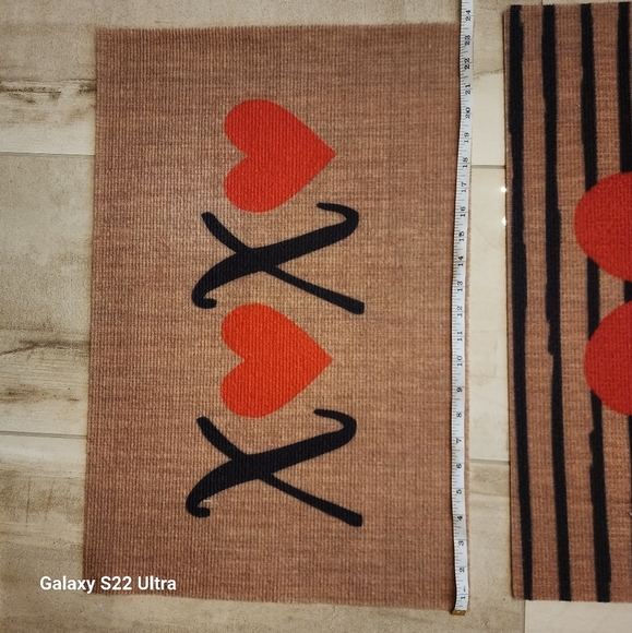 DOOR MAT (VALENTINE'S) set of 3 NWT - Picture 2 of 6